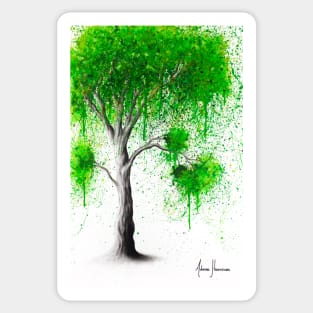 Green Acre Tree Sticker